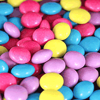 Sachet de Pastilles Chocolat Lait Multicolores 250g