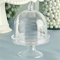 Mini Cloches en Pvc Transparent x3