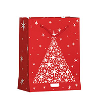 Le Petit Sac Cadeau Noel Sapin Rouge